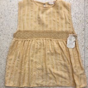 Light Yellow Tank Top